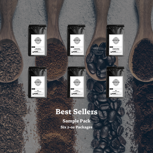 Best Sellers Coffee Sample Pack by Ruebush Coffee Roasters