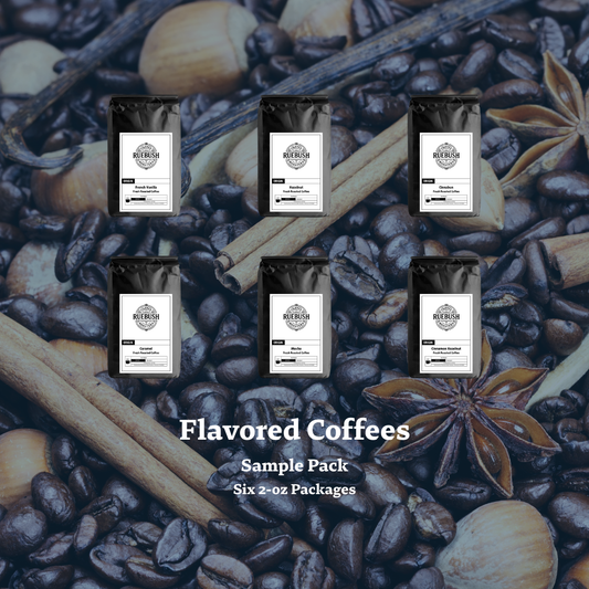 Flavored Coffees Sample Pack by Ruebush Coffee Roasters